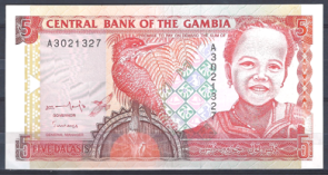 Gambia 16-a  UNC